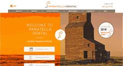 Desktop Screenshot of panatelladental.com